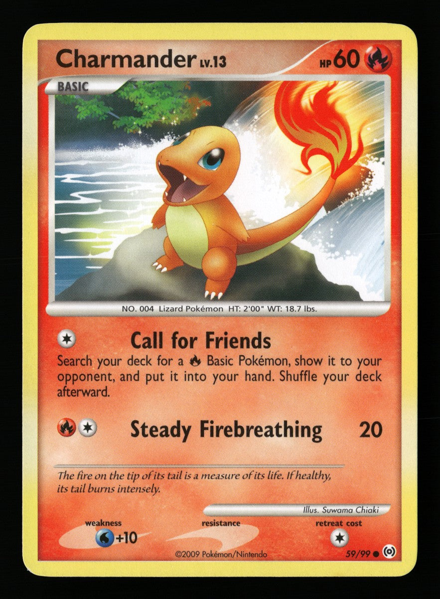 Charmander 59/99 — Common (Good) - Arceus · G185