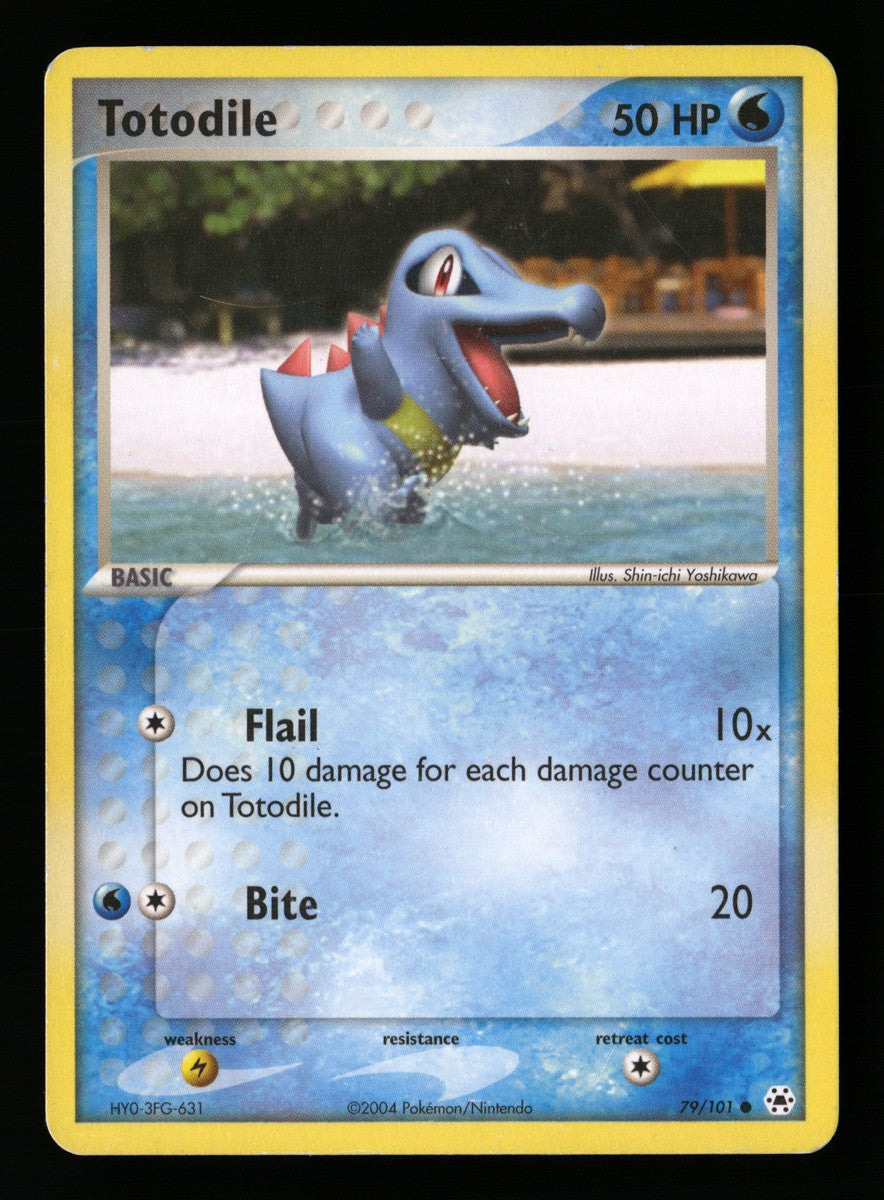 Totodile 79/101 — Common (Good) - Hidden Legends · H018