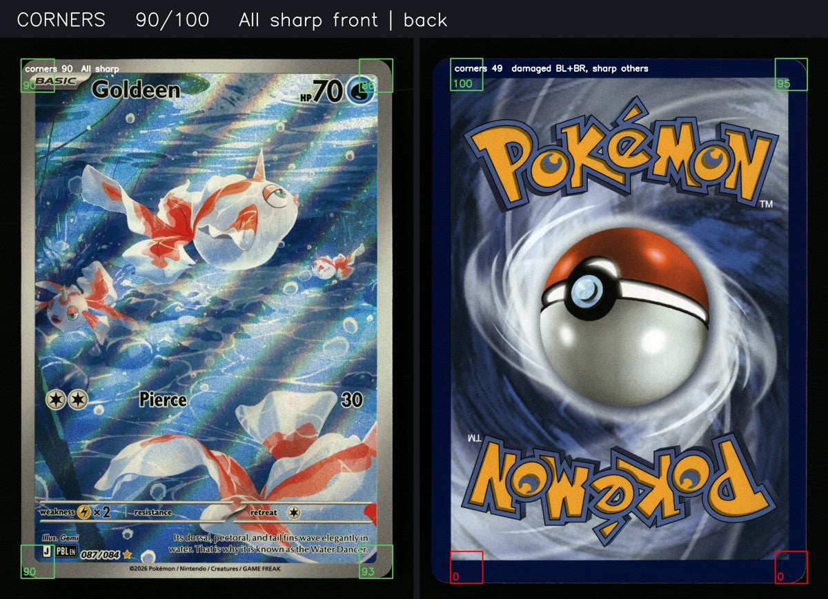 Goldeen 087/84 — Illustration rare (Good) - Pitch Black · H154