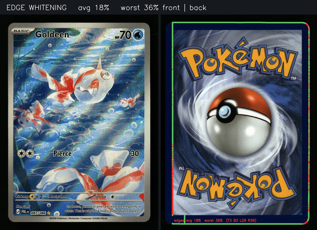 Goldeen 087/84 — Illustration rare (Good) - Pitch Black · H154