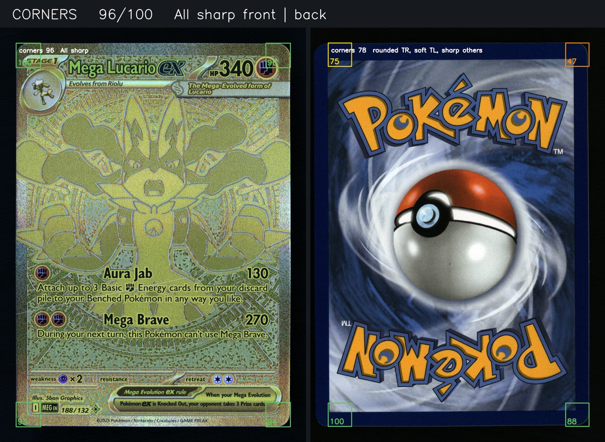 Mega Lucario ex 188/132 — Mega Hyper Rare (Good) - Mega Evolution · H159