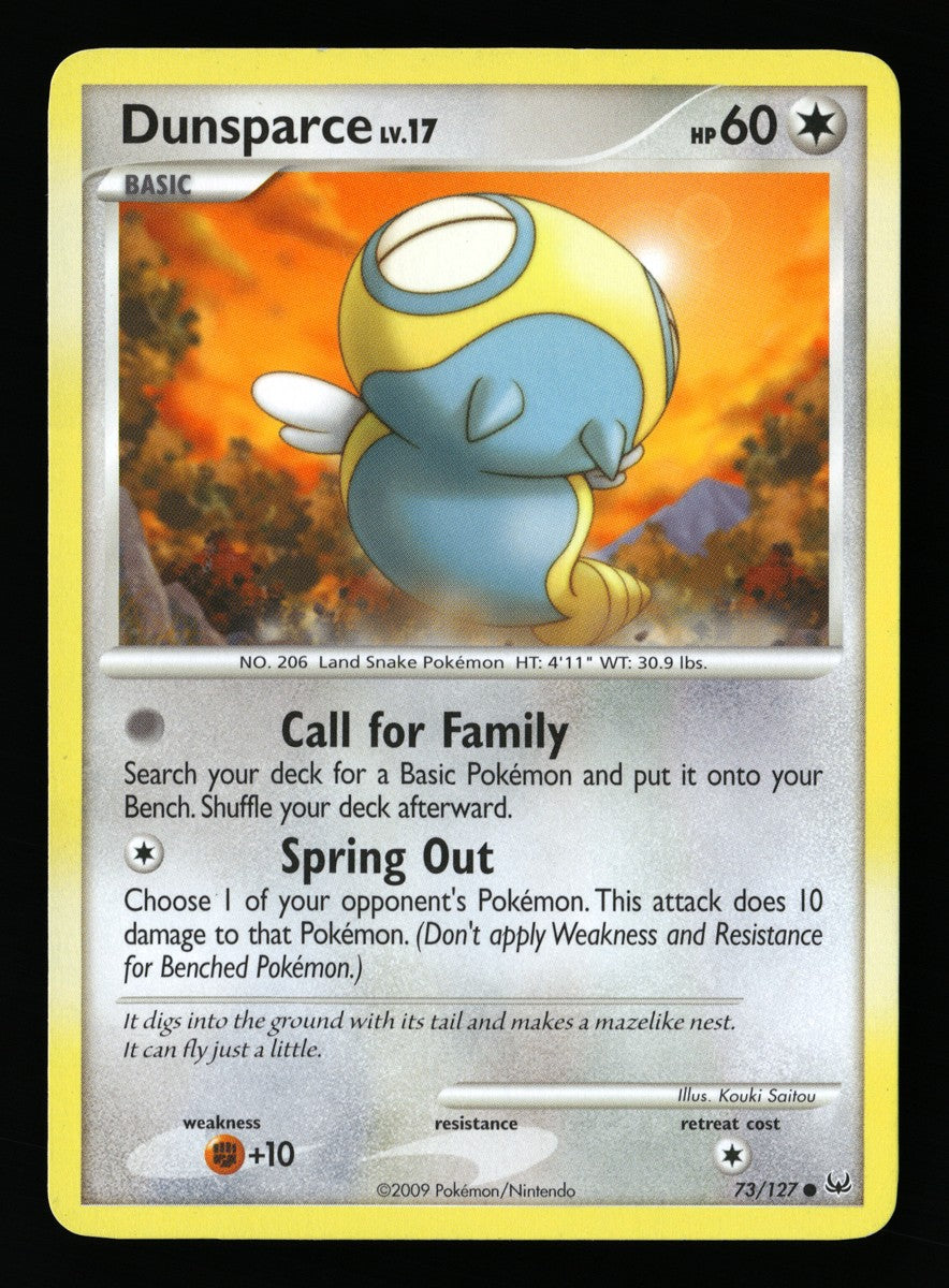 Dunsparce 73/127 — Common (Light Played) - Platinum · H209