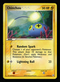 Chinchou 57/101 — Common (Light Played) - Hidden Legends · H219