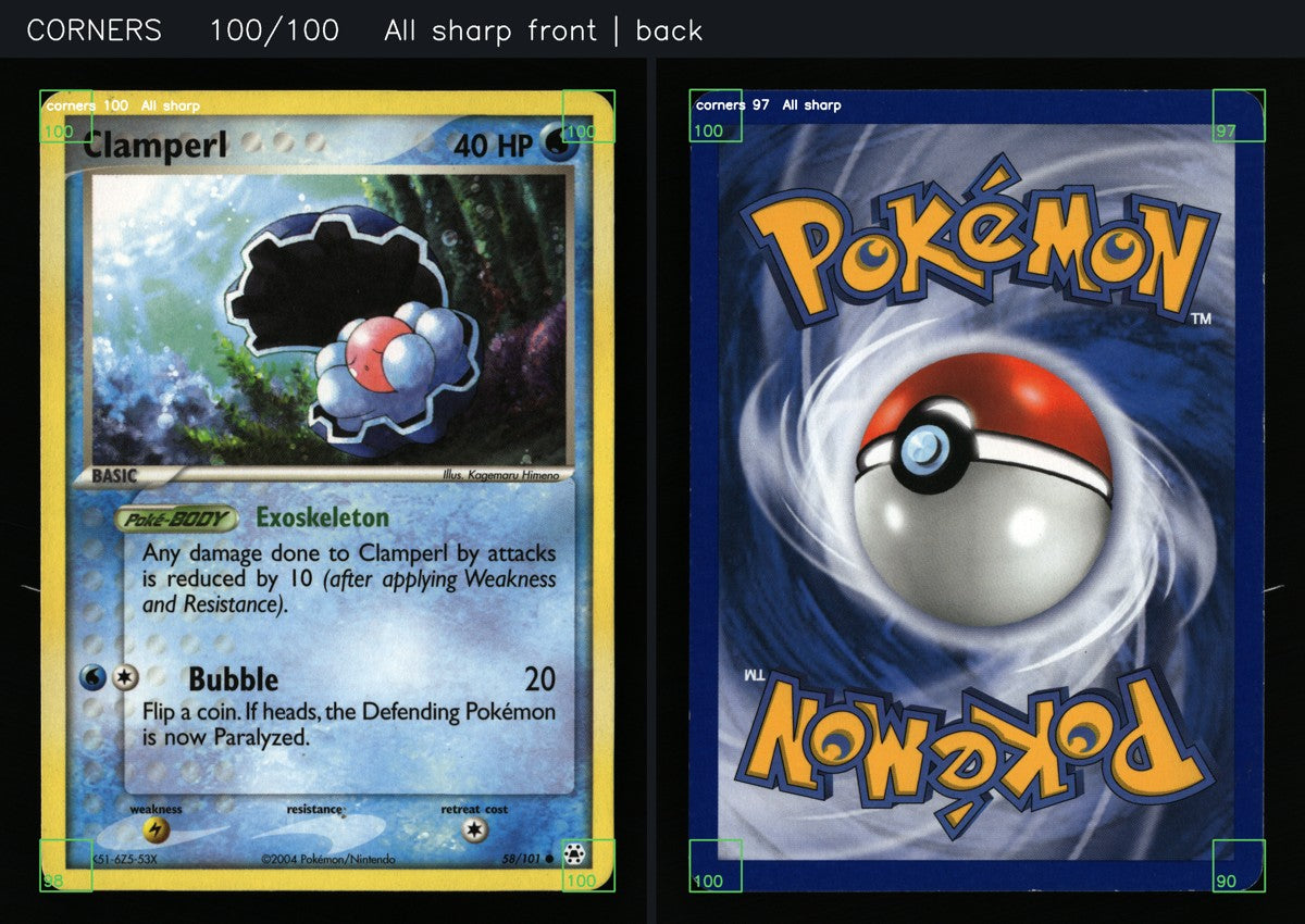 Clamperl 58/101 — Common (Good) - Hidden Legends · H228