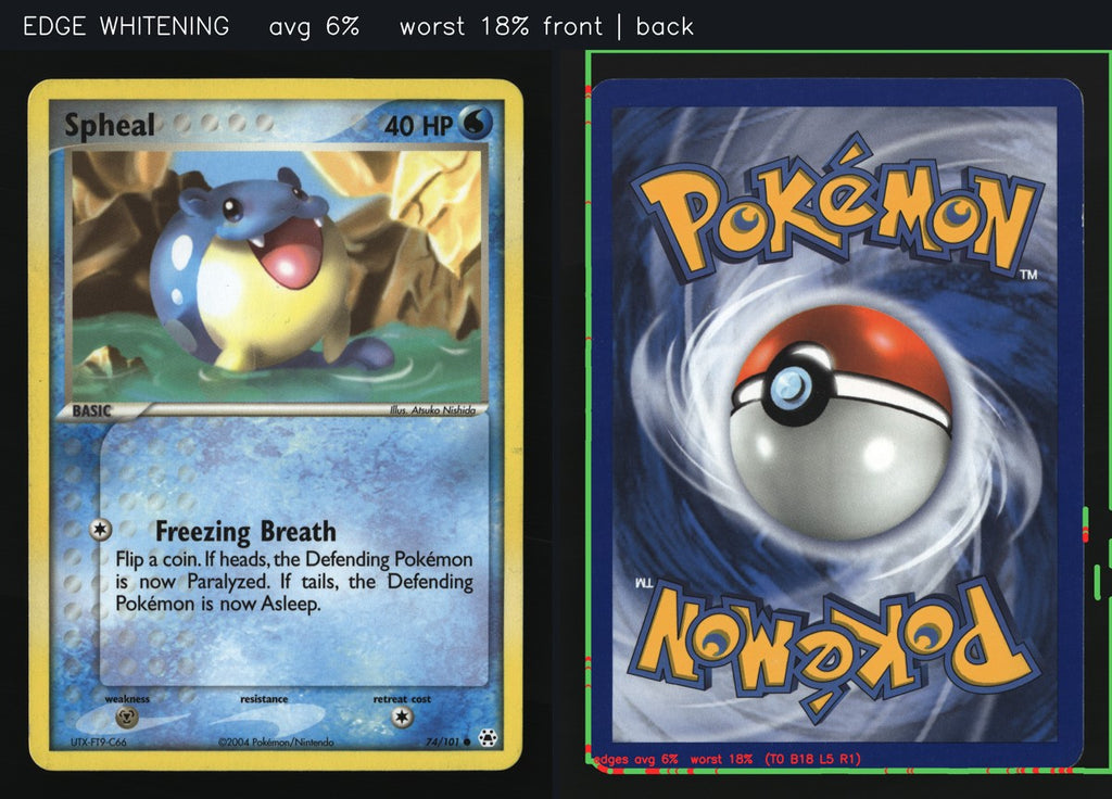 Spheal 74/101 — Common (Light Played) - Hidden Legends · I041