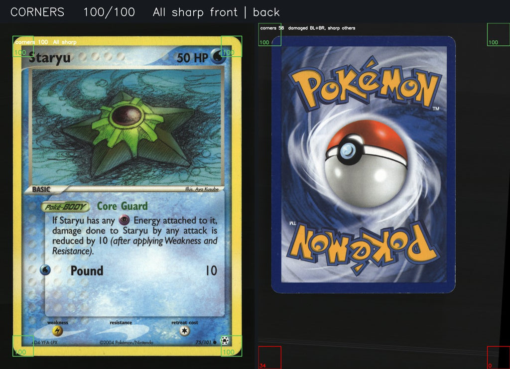Staryu 75/101 — Common (Light Played) - Hidden Legends · I045