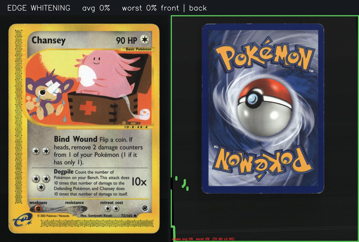 Chansey 72/165 — Uncommon (Mint) - Expedition Base Set · J037