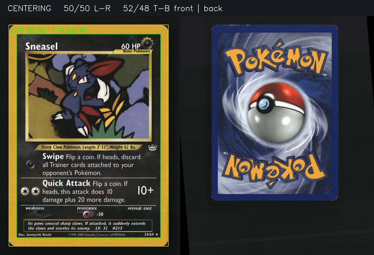 Sneasel 24/64 — Rare (Near Mint) - Neo Revelation · J041