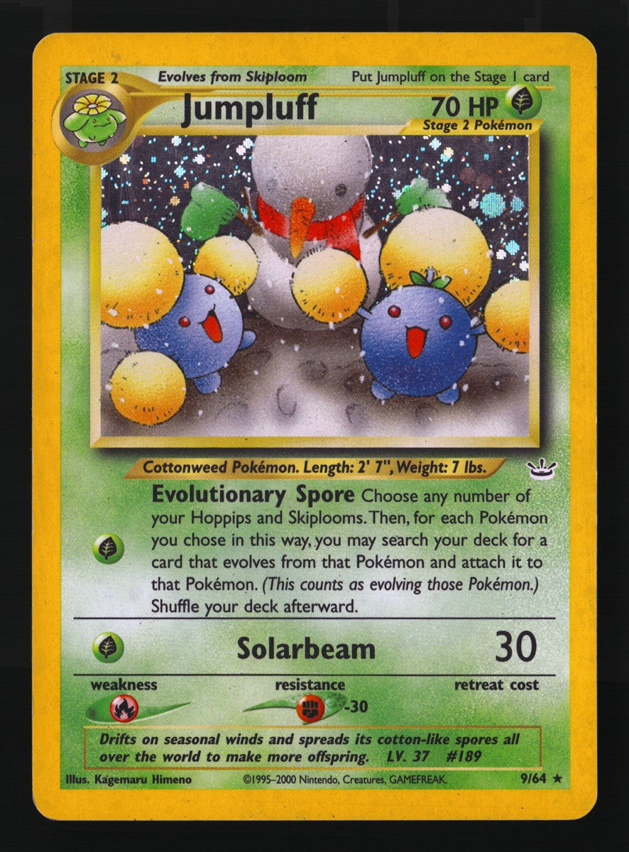 Jumpluff 9/64 — Rare Holo (Near Mint) - Neo Revelation · J042