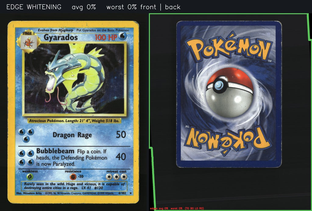Gyarados 6/102 — Rare Holo (Near Mint) - Base Set · J050