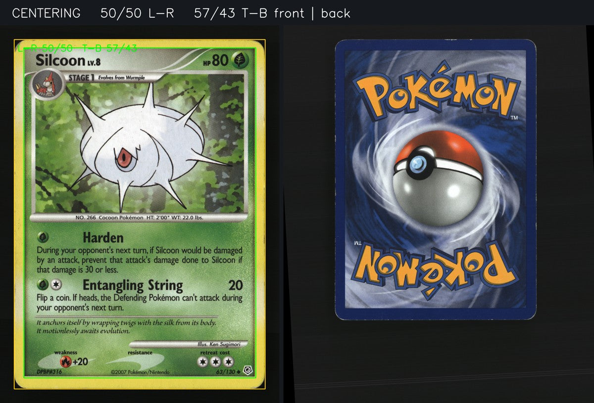 Silcoon 63/130 — Uncommon (Good) - Diamond & Pearl · J081