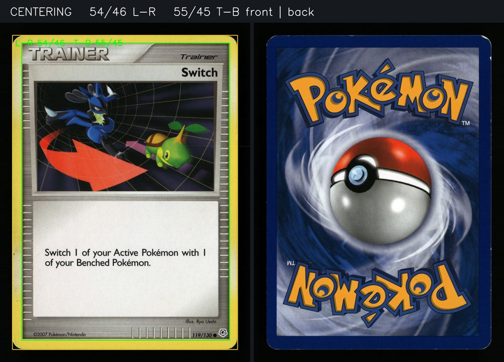 Switch 119/130 — Common (Good) - Diamond & Pearl · J089