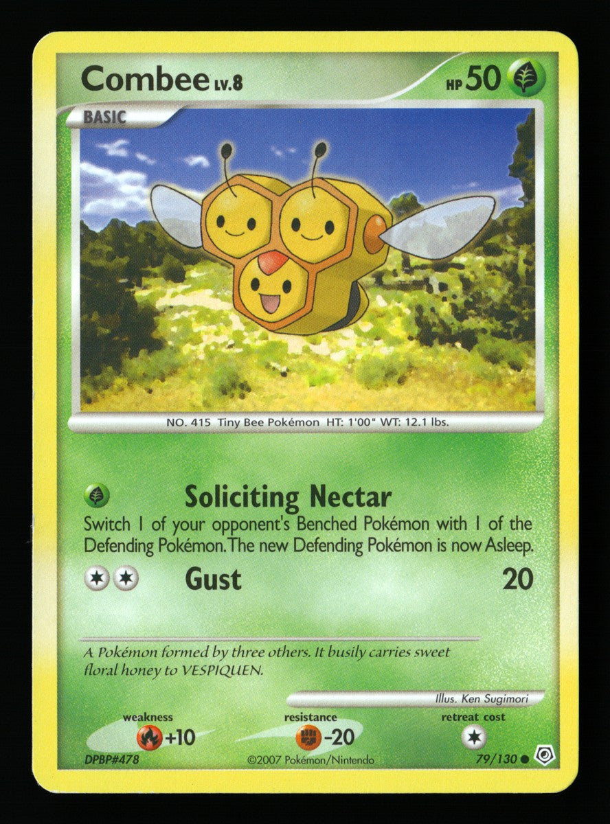 Combee 79/130 — Common (Good) - Diamond & Pearl · J099