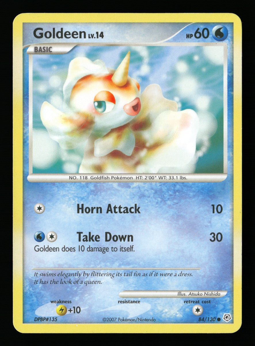 Goldeen 84/130 — Common (Good) - Diamond & Pearl · J101