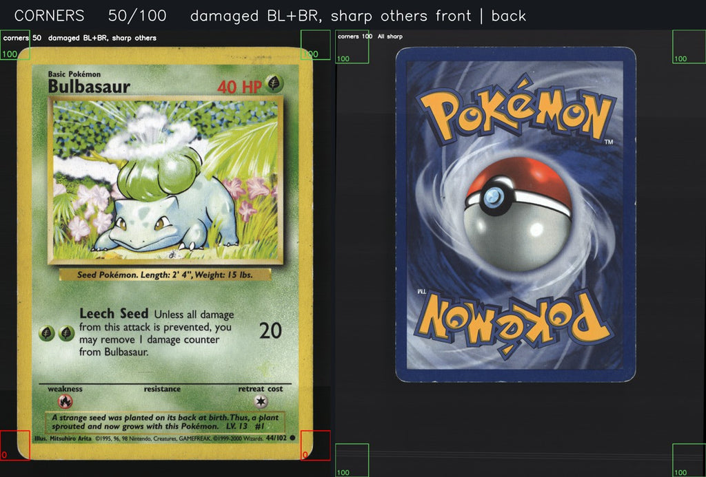 Bulbasaur 44/102 — Common (Played) - Base Set · J170