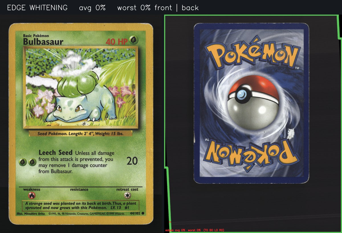 Bulbasaur 44/102 — Common (Played) - Base Set · J174