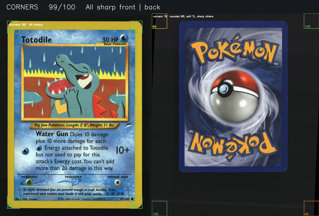 Totodile 85/105 — Common (Excellent) - Neo Destiny · J198