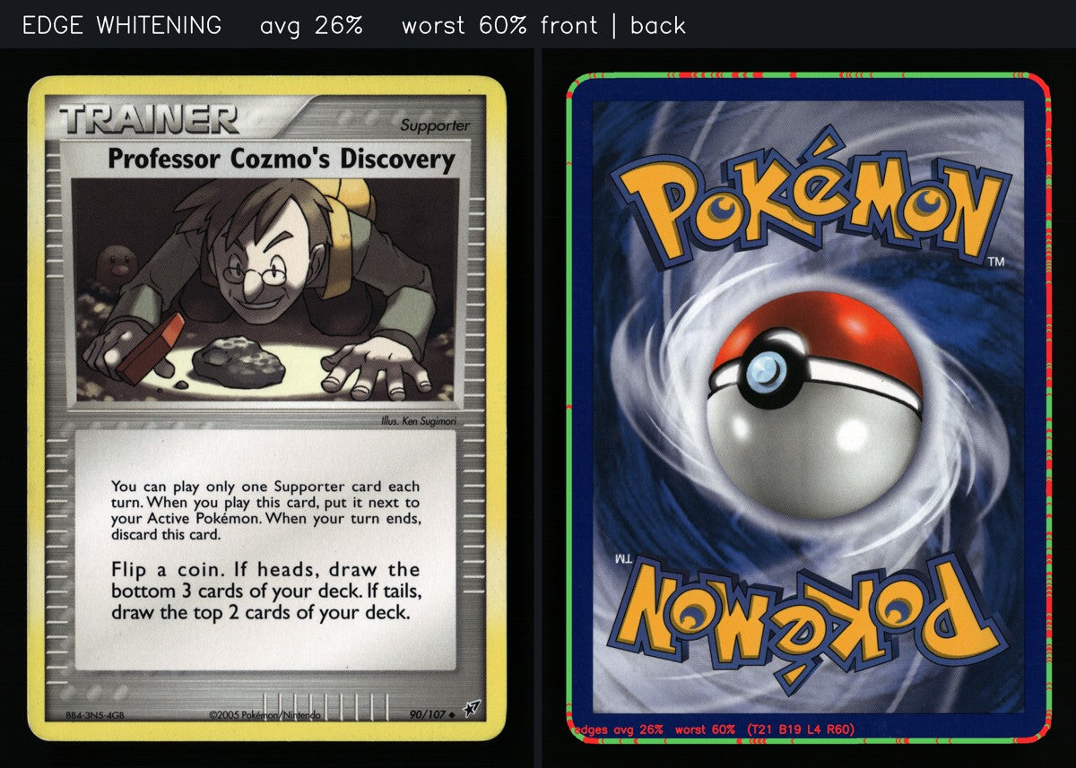 Professor Cozmo's Discovery 90/107 — Uncommon (Light Played) - Deoxys · K223