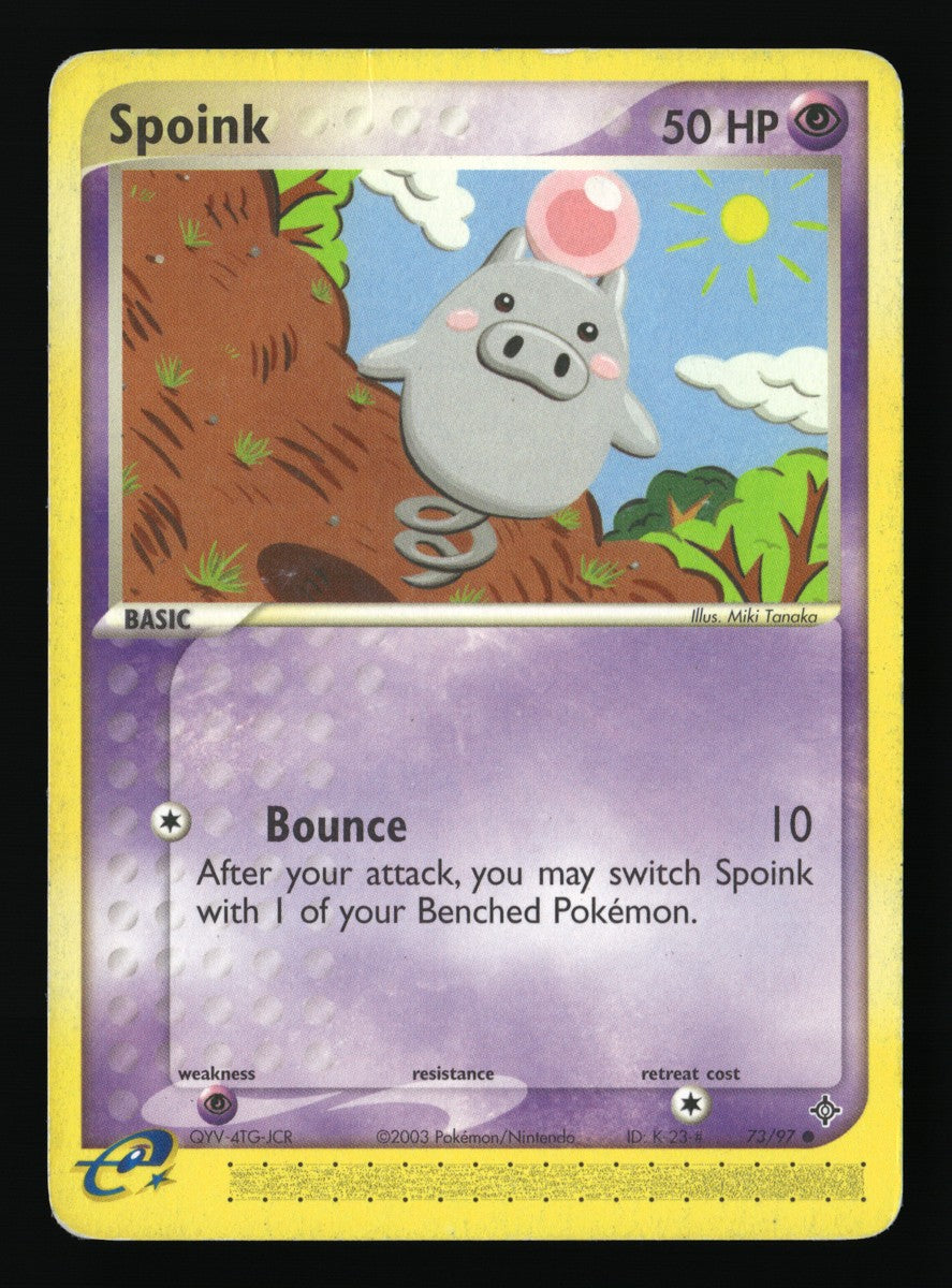 Spoink 73/97 — Common (Played) - Dragon · L084