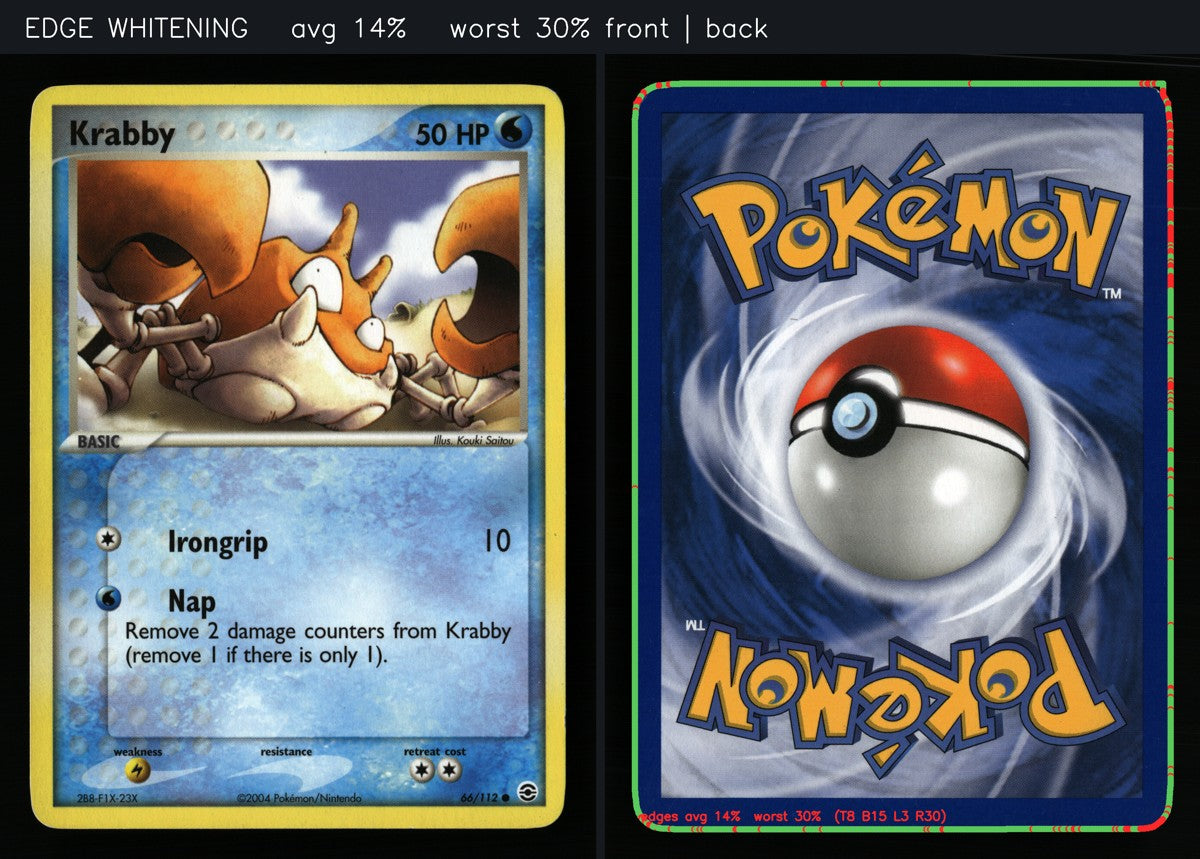 Krabby 66/112 — Common (Good) - FireRed & LeafGreen · L172
