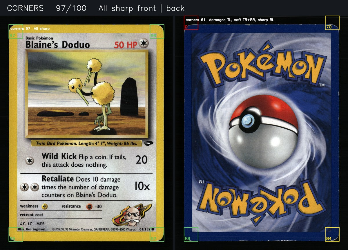 Blaine's Doduo 61/132 — Common (Played) - Gym Challenge · L189