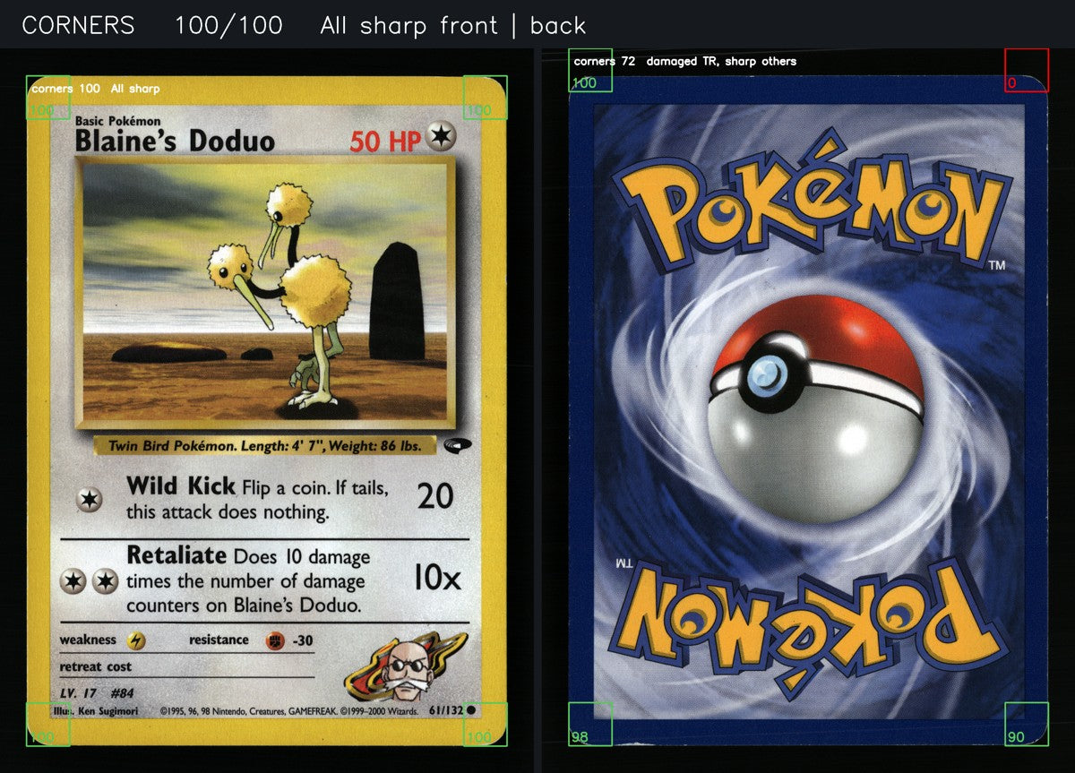 Blaine's Doduo 61/132 — Common (Light Played) - Gym Challenge · L190