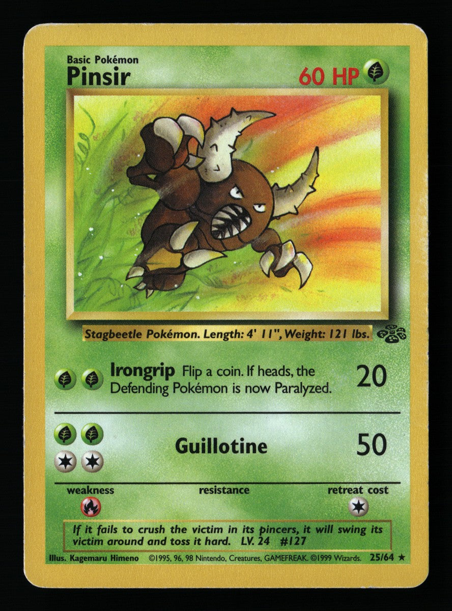 Pinsir 25/64 — Rare (Played) - Jungle · L209