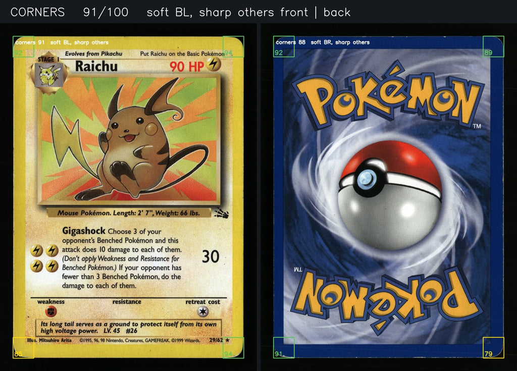 Raichu 29/62 — Rare (Played) - Fossil · L213
