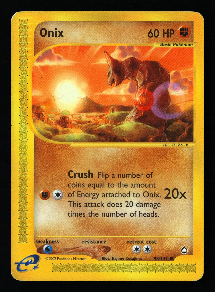 Onix 98/147 — Common (Light Played) - Aquapolis · L216