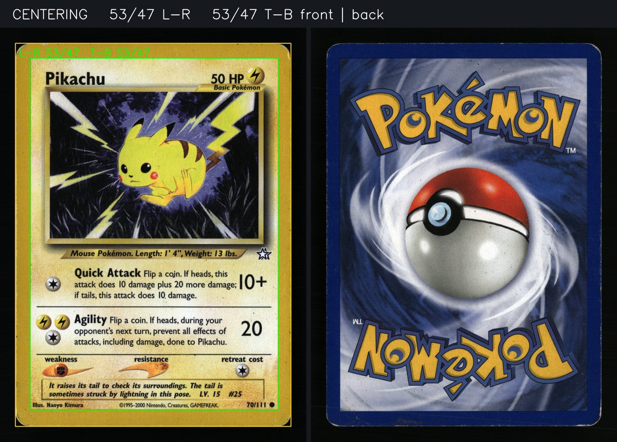 Pikachu 70/111 — Common (Light Played) - Neo Genesis · L220