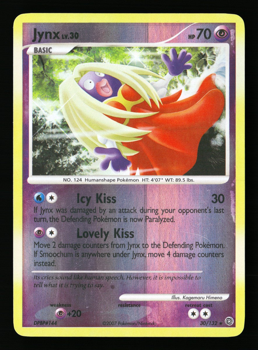 Jynx 30/132 — Rare Reverse Holo (Good) - Secret Wonders · L230