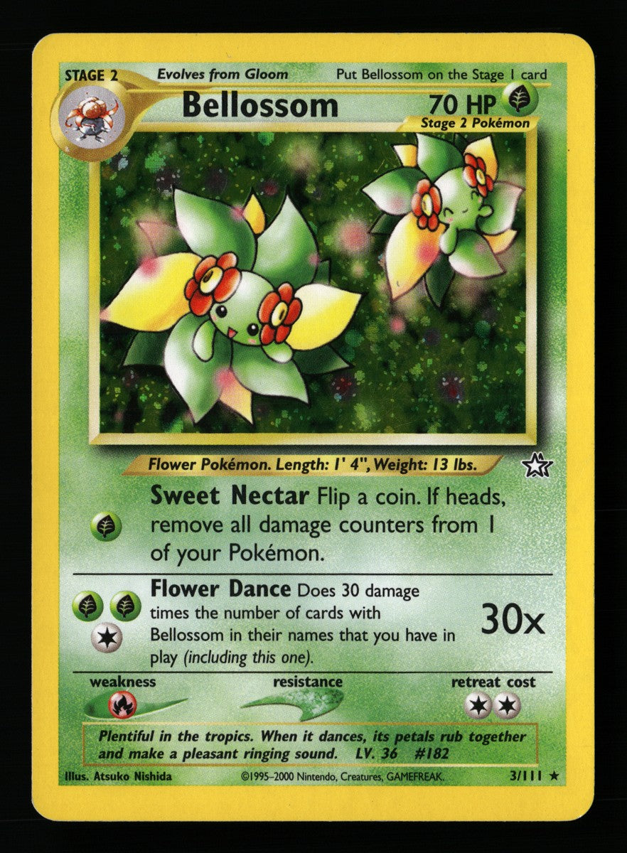 Bellossom 3/111 — Rare Holo (Good) - Neo Genesis · M003
