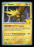 Zapdos 055/128 — Common (Light Played) - 30th Celebration · M033