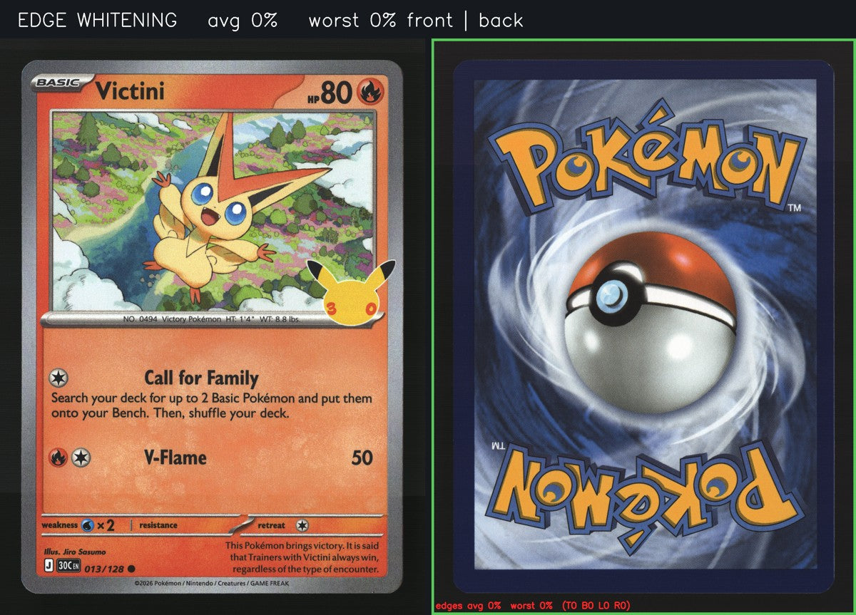 Victini 013/128 — Common (Good) - 30th Celebration · M112