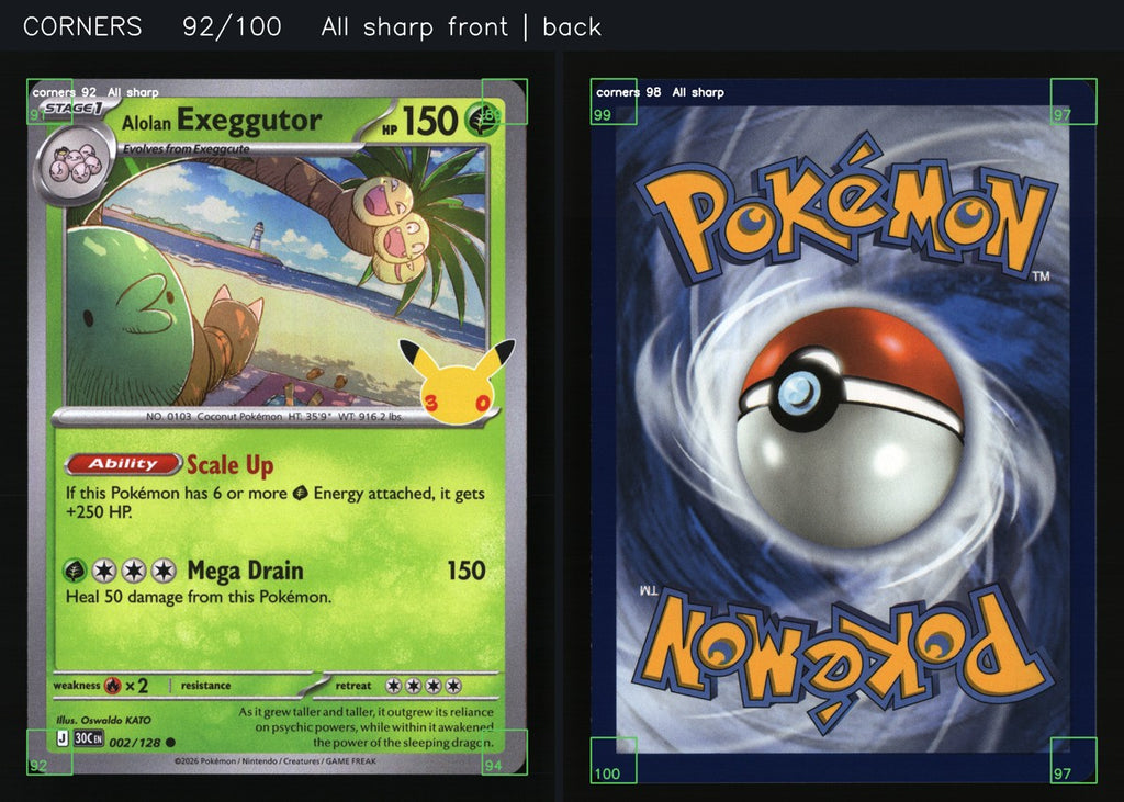 Alolan Exeggutor 002/128 — Common (Good) - 30th Celebration · M208