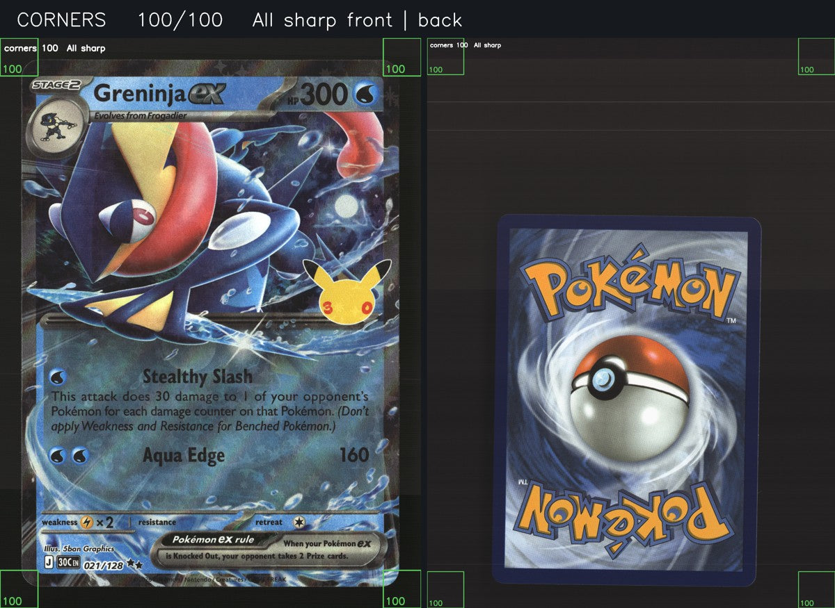 Greninja ex 021/128 — Double rare (Mint) - 30th Celebration · O060