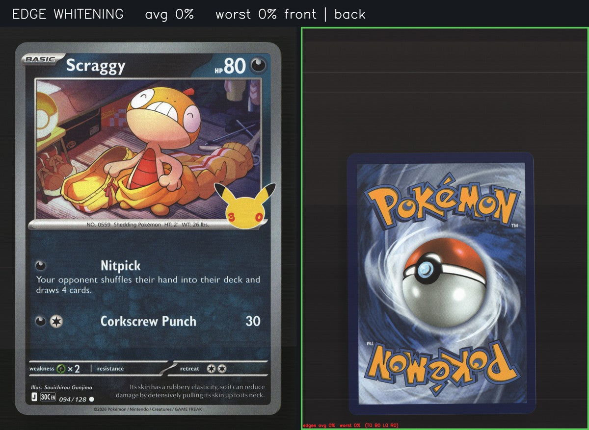 Scraggy 094/128 — Common (Mint) - 30th Celebration · O068