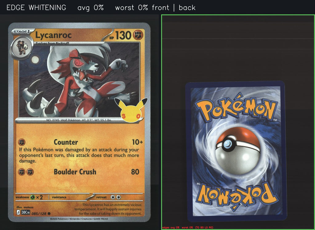 Lycanroc 085/128 — Common (Mint) - 30th Celebration · O076