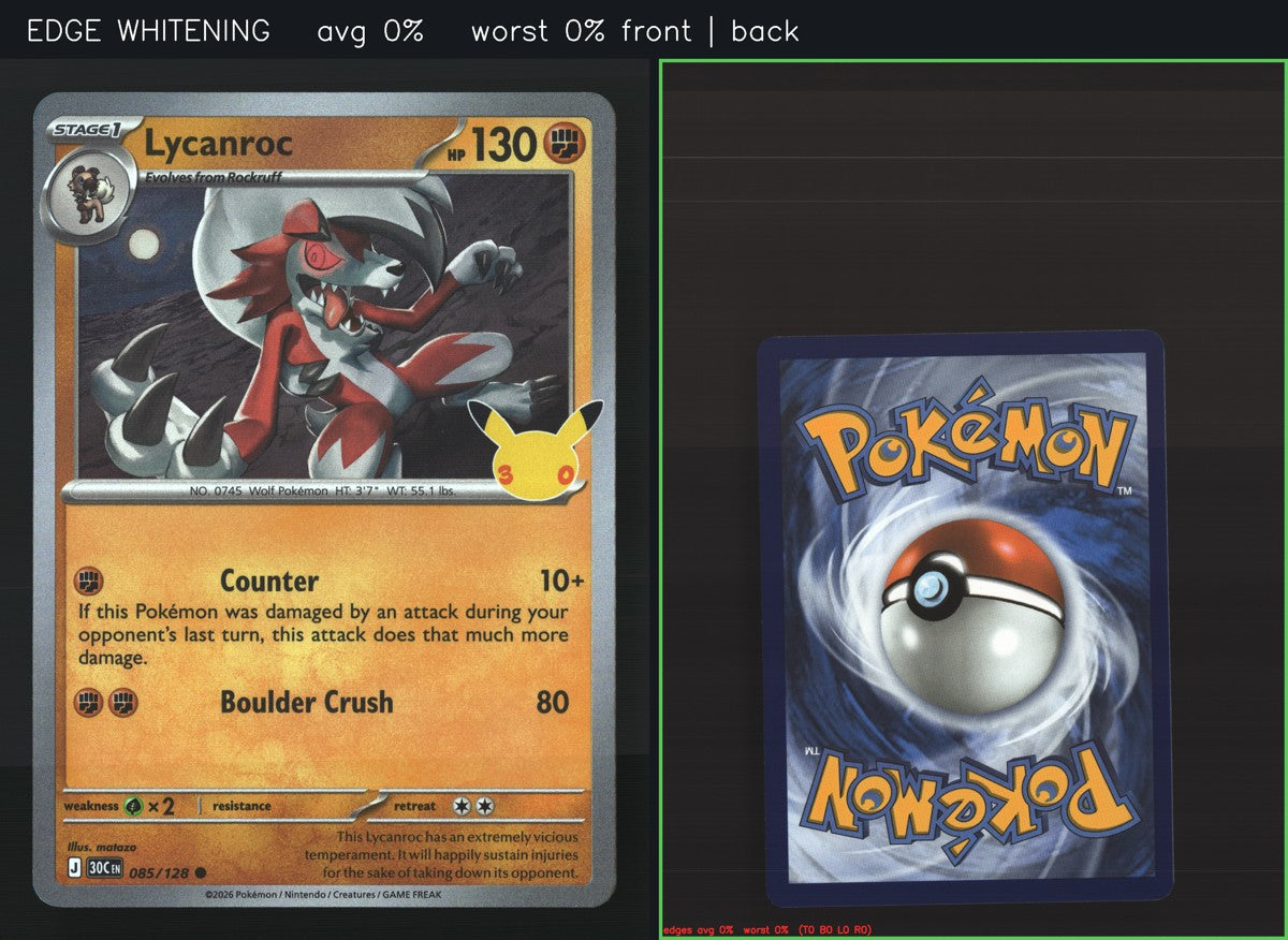 Lycanroc 085/128 — Common (Mint) - 30th Celebration · O076
